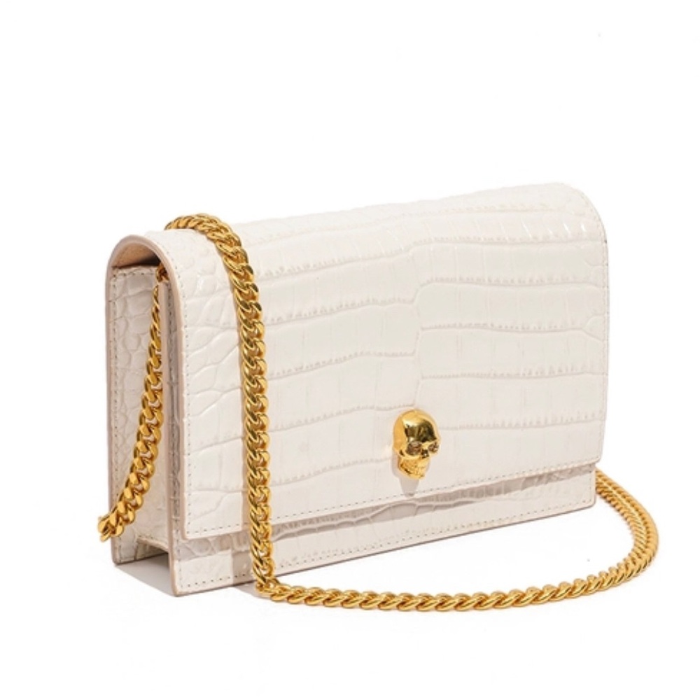 Alexander McQueen Skull crossbody Embossed